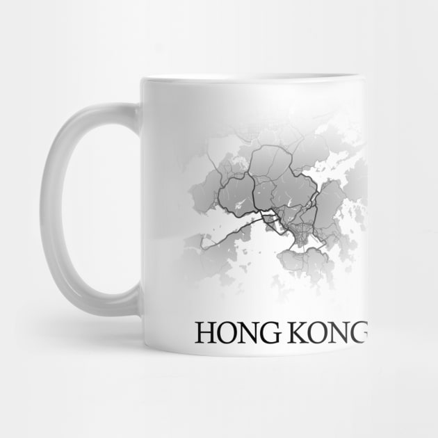 Hong Kong Map - Cartography by SPAZE